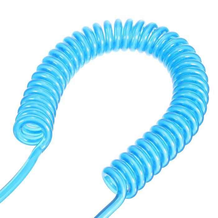 Leash De Surf 10ft Enroulable TPU - Pour Stand Up Paddle - Sécurité Planche - Sangle Cheville Réglable