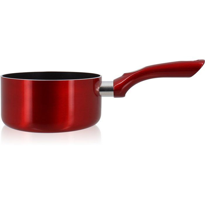 Casserole MENASTYL 14 cm Aluminium Cerise Compatible induction