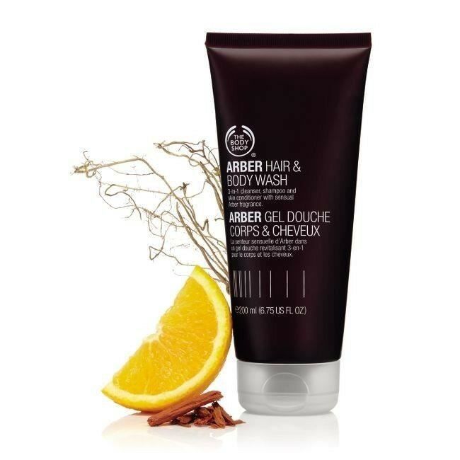 THE BODY SHOP Gel Douche Corps & Cheveux Arber 200 ml Cdiscount Au