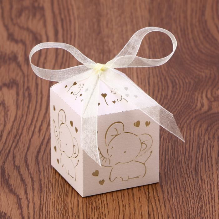 candy Gift Favor Boîtes magnifiques boîtes pour les mariages-Pack de 100 Mariage bonbons