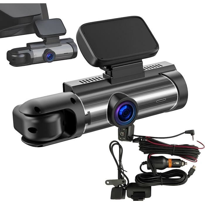 4K+1080P Dashcam Voiture Avant Arrière,Wifi Caméra Embarquée Voiture