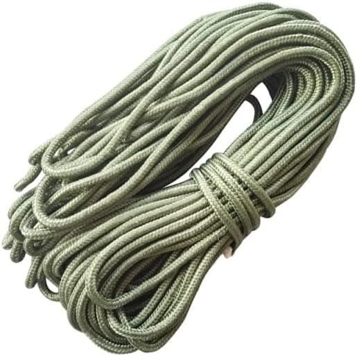 Dia 2mm 5M 10M 20M 30M Un Noyaux Paracord For Survie Parachute Cordon Lanière Camping Escalade Camping Corde Randonnée DIY Bracelet (Color : Yellow, Size : 5 Meters