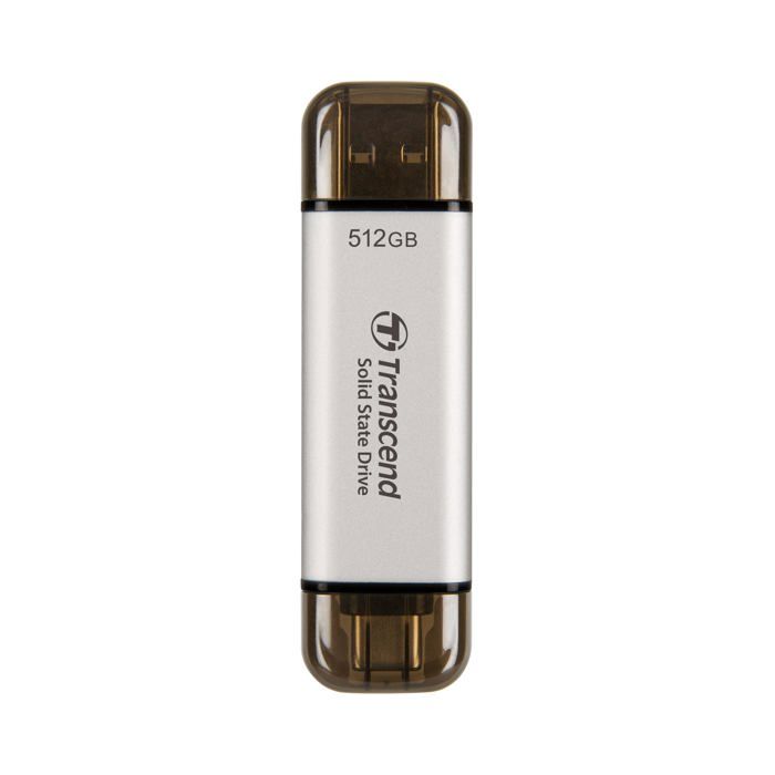 SSD Externe – TRANSCEND – ESD310S – 512 Go – USB 3.2 Gen 2 – 10 Gbit/s