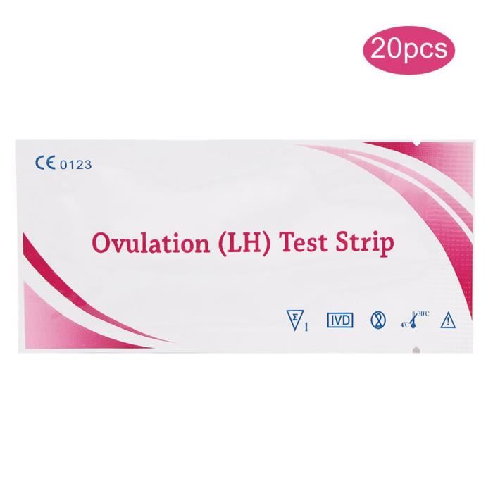 pcs Bandelette De Test D Ovulation Indicateur De Detection De Bandelette De Test D Urine De Precision A La Maison Qiw Cdiscount Au Quotidien