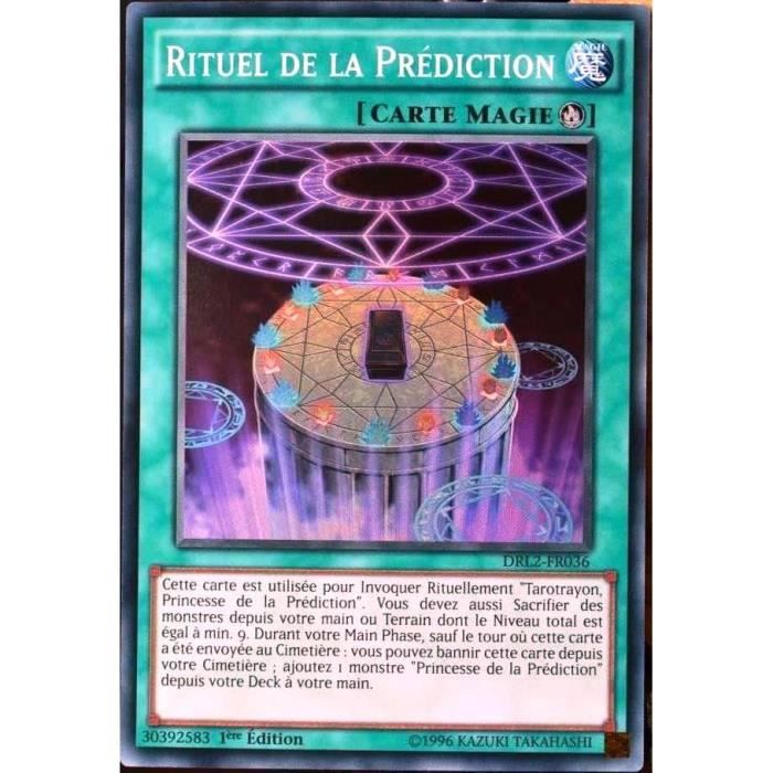 Carte Yu Gi Oh Drl2 Fr036 Rituel De La Prediction Fr Cdiscount Jeux Jouets Carte Yu Gi Oh Drl2 Fr036 Rituel De La Prediction Fr Cdiscount Jeux Jouets
