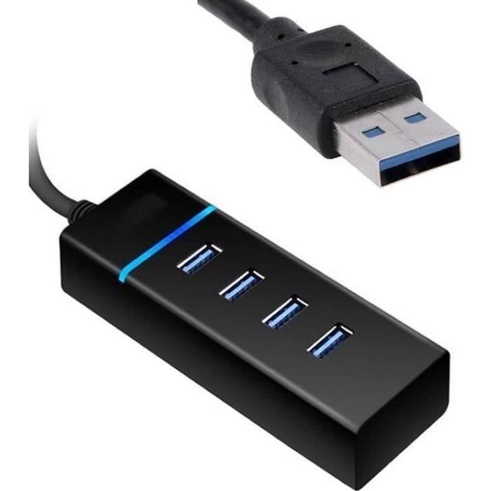 peripheriques usb homdox 3.0 hub 4 ports splitter adaptateur pour pc portable b07490 kbt86439