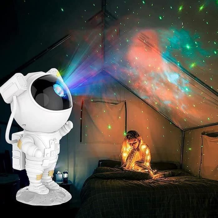 Projecteur d'étoiles - Projecteur de lumière galaxie pour chambre à coucher  avec LED nébuleuse océan vague haut-parleur Bluetooth décorations de Noël