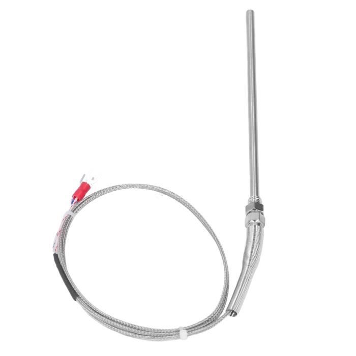 Lot De 5 Capteurs De Température Thermocouple Type K - Longueur 3 M, Plage -50°C à 400°C - Compatible Avec TM902C Et Autres