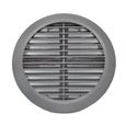 Grille de ventilation ronde / 100 - 150 mm / gris-1