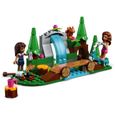LEGO® 41677 Friends La cascade dans la forêt – Jeu de Construction avec Mini Poupées Andréa et Olivia + Écureuil Jouet Enfant 5 ans-1