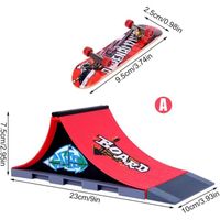 Set Trottinette Doigt Avec Rampe - Jouet Sensoriel Mini Skate Et Outils | Pour Enfants Créatifs Et Ados