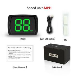 Compteur De Vitesse, Affichage Tête Haute Pour Voitures OBD Compteur De Vitesse Gps Affichage Tete Haute Kmhmph Pour Toutes Les Voitures 92358614