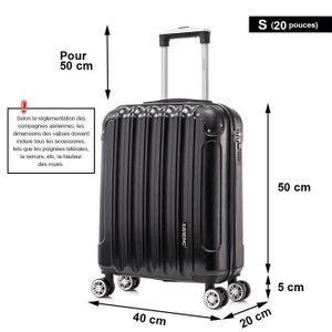 Dimension Bagage Bagages Cabine Ryanair 50x40x20 Valise