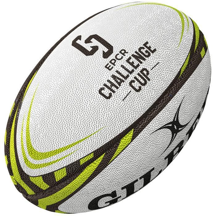 Ballon De Rugby Supporter Nouvelle-Zélande All Blacks – Gilbert Officiel RWC 2023 – Design Iconique Noir & Fougère Argentée