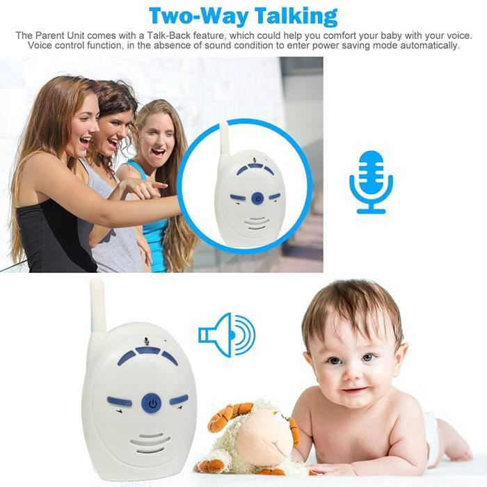 Support pour babyphone Fixation pour bébé Moniteur Soutien pour Moniteur  Flexible Universel (Vert) 93 - Cdiscount Puériculture & Eveil bébé