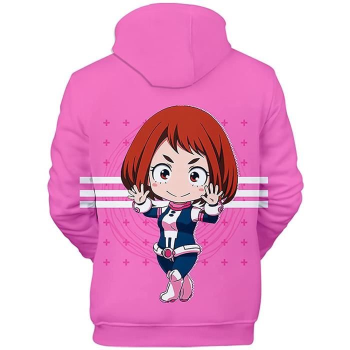 Hoodie Décontracté Sport Sweat à Capuche My Hero Academia YIMIAO - Pull Anime Japonais - Unisexe Coton/Polyester - Pour Cosplay Sweat My Hero Academia