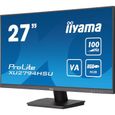 Ecran PC - IIYAMA - XU2794HSU-B6 - 27" VA FHD 1920 x 1080 - 1ms - 100Hz - HDMI DP - Pied réglable en hauteur-2