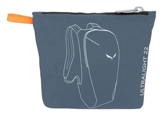 Sac à Dos SALEWA Ultralight Alloy - Gris, 10-19 L, Pliable, Respirant, Neuf