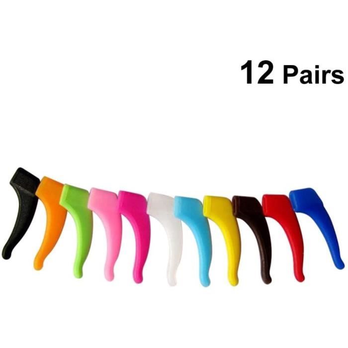 Accessoires pour lunettes NUOBESTY 12Paires Crochet d Oreille