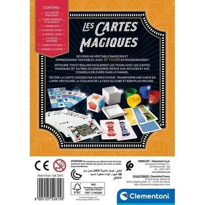 Carte Volante Flottante Magique Pour Enfants - Accessoire Tour De Magie Professionnel