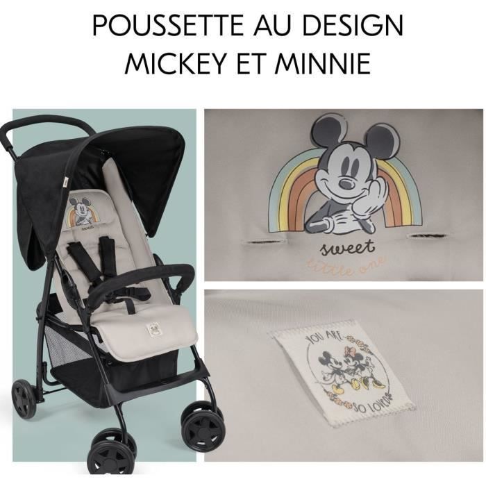 HAUCK Poussette canne SPORT Pliable Inclinable Capote
