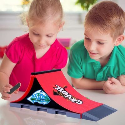 Ensemble De Rampe Pour Fingerboard – Compact 15x10,8x7,8 Cm, Modules De Saut, Pour Enfants, Ados Et Adultes