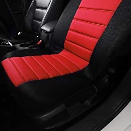 WOLTU 5 X Housse de siège Noir Rouge,Auto Housse de Voiture Universelle,AS7257-5 - Auto WOLTU 5 X Housse de siège Noir Rouge,Auto Housse de Voiture Universelle,AS7257-5 - Auto