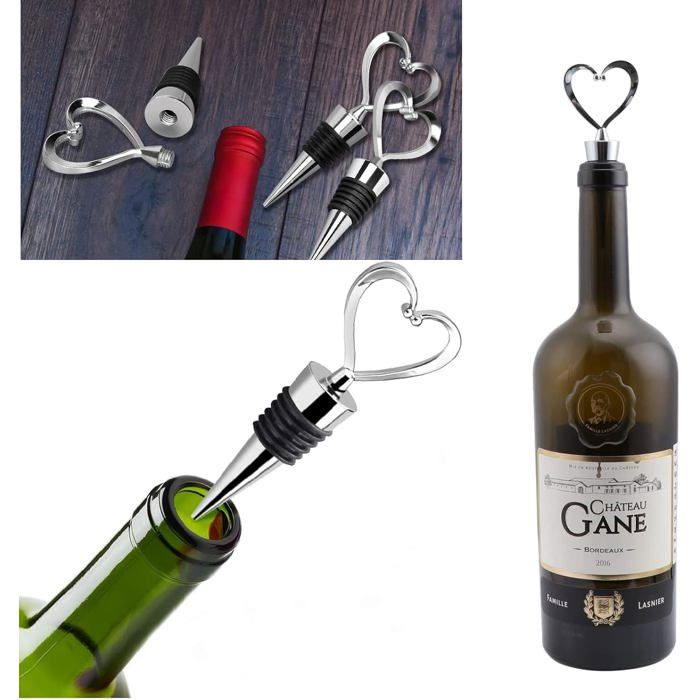 Anneome Lot De 10 Bouchons De Bouteille Réutilisables – Capuchons Universels Pour Bouteilles D'eau, Soda, Confiture Et Sauces, Diamètres Variés
