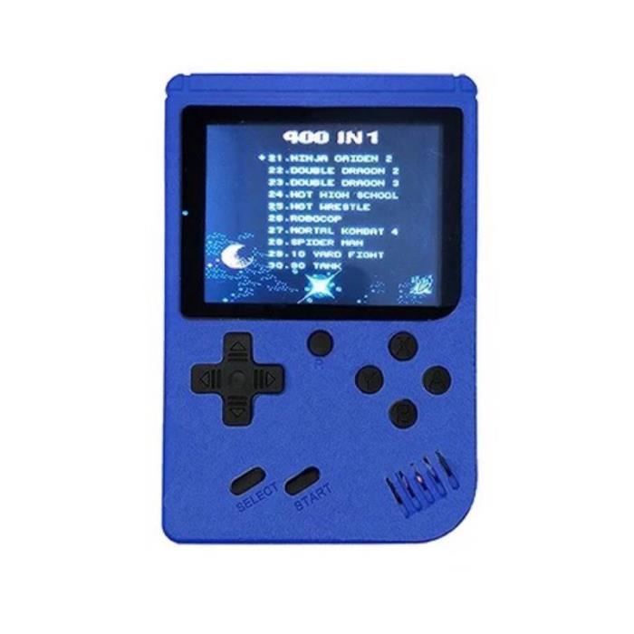 Beico Jeux portables pour enfants avec buit in 268 jeux vidéo rétro  classiques, écran couleur 7,6 cm, rechargeable, lecteur d'arcade portable,  jouets électroniques de voyage, cadeau d'anniversaire (bleu) : :  Jeux et