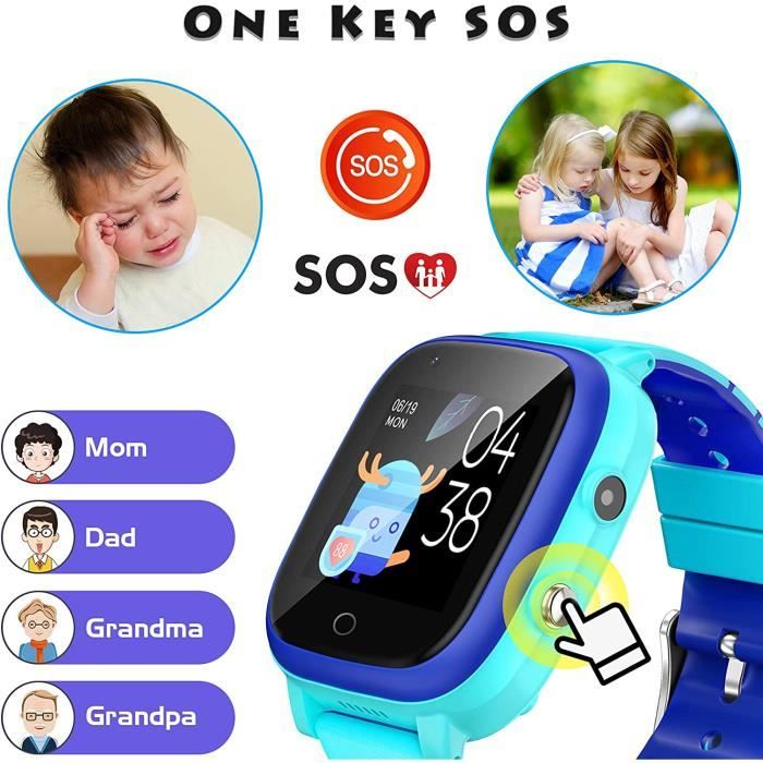 Montre connectée 4G pour enfant & ado -Fitness Trackers -Traceur