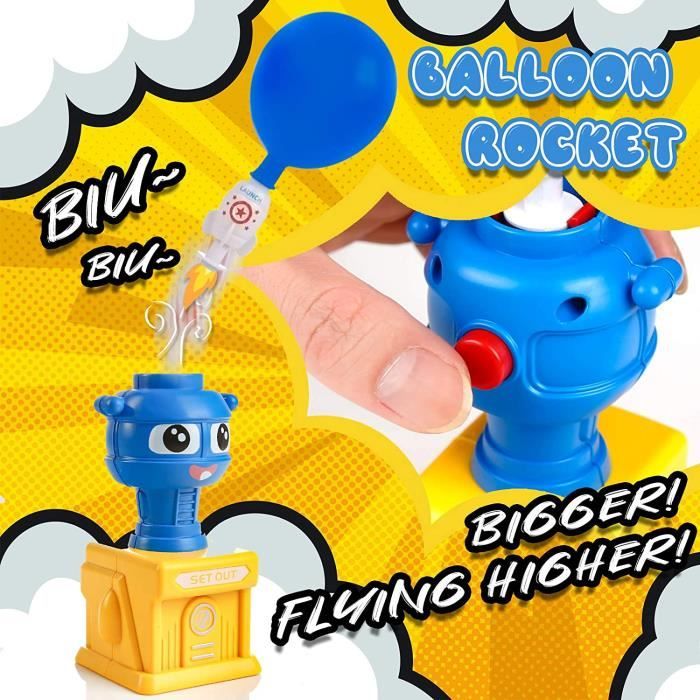 Ballon 7po - fusée  Boutique de jouets Lydie
