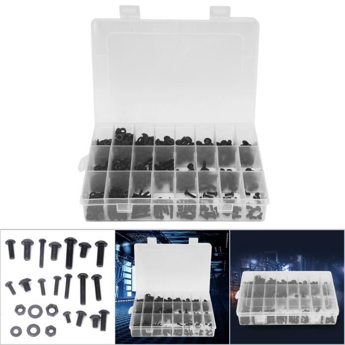 Lot 20 Vis + Rondelles M6 Acier Inoxydable Aluminium - Fixation Pare-Chocs Fydun