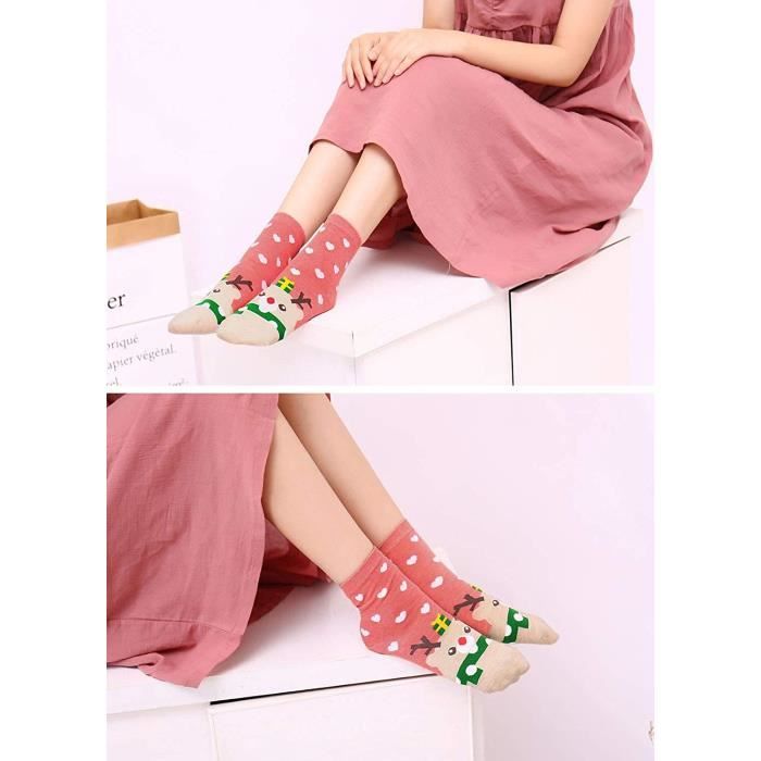 Chaussettes femme fantaisie best sale