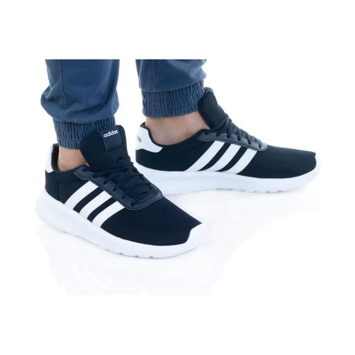 Baskets ADIDAS Lite Racer 30 Noir Homme Adulte Noir Cdiscount