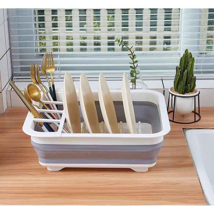 1 Pièces égouttoir à Vaisselle Pliable Egouttoir Vaisselle Cuisine