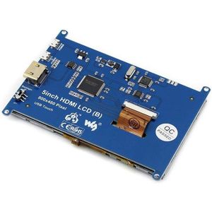 Kuman Écran Tactile Capacitif IPS 7 Pouces Raspberry Pi - 1024x600 HDMI Avec Boîtier