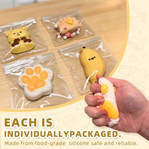 Taba Squishy : jouets anti-stress faits à la main en silicone de qualité alimentaire