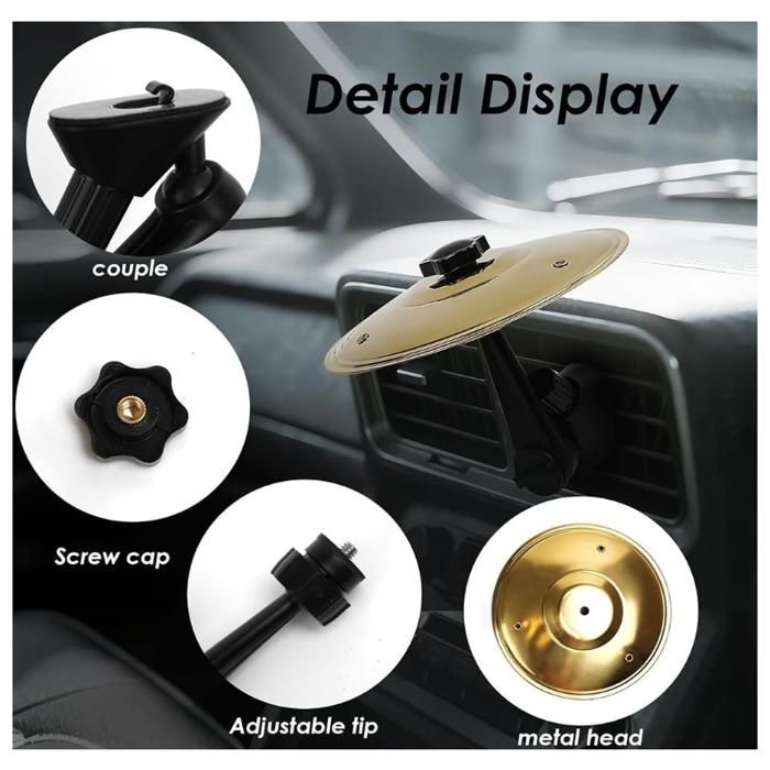 Cymbale de Voiture Crash, Car Crash cymbals Air Vent,Mini Cymbale de Voiture ,Cymbale de Choc de Voiture,Toute CYMBALE POUR BATTERIE - Instruments de musique