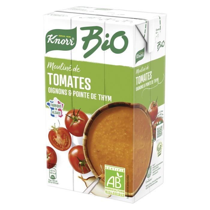 Soupe Tomates et Pointe d'Herbes BIO