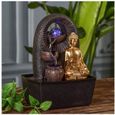 Fontaines - Fontaine Bouddha Bhava - L 15 x l 20 x H 25 cm - LED-0