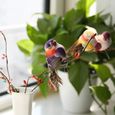 12 pcs mignon artificiel oiseau décor simulation oiseau bricolage décoration ornement pour la maison jardin-SPR-0