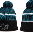 Lasi-11 -53 Styles Hockey mode bonnets en plein air hiver chaud Baseball casquettes Baseball décontracté tricoté laine Kraken chapea-0