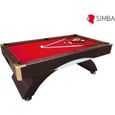 BILLARD AMERICAIN NEUF table de pool Snooker biljart salon 7 ft Napoleone Nouveu-0