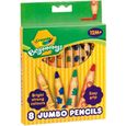 Crayola - Maxi crayons de couleur - Mine solide et facile à attraper - Pour enfants à partir de 12 mois-0