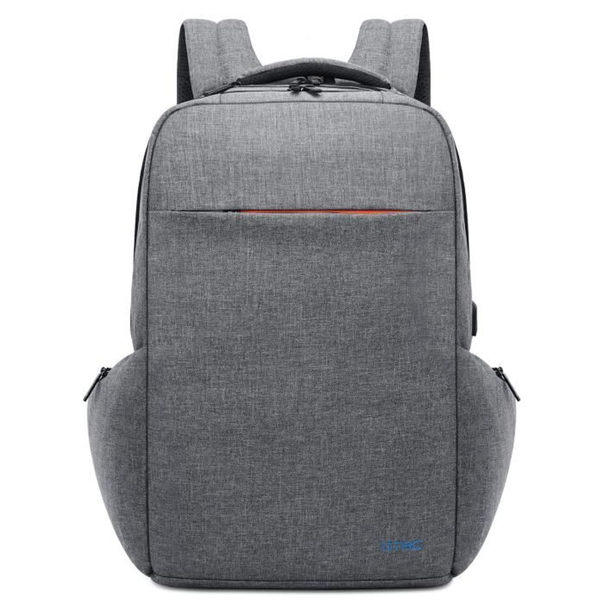 TEENO Sac /à Dos Ordinateur Portable 15,6 Pouces Homme Imperm/éable 2 dans 1 Sac a Dos PC Portable pour Loisirs//Affaire//Scolaire Noir