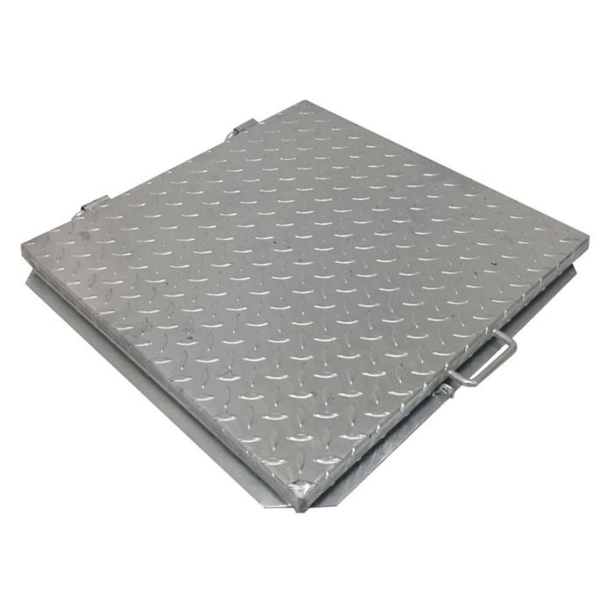 Grille Pour Regard 40x40 Cm Renforcée - Grille Collecteur Eaux Pluviales Polypropylène