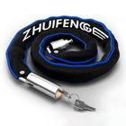 Serrure de chaîne antivol WOZWE pour vélo / scooter électrique / moto, longueur 105cm / 41.3 - Noir