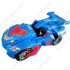 TECH DISCOUNT TD® Jouet voiture et dinosaure 2 en 1, Voiture électrique transformable en dinosaure, Véhicule avec de la musique et de la lumière,