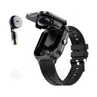 INN Montre connectée 2 en 1 8-15 jours autonomie veille oreillette bluetooth connected watch montre détection mouvements bluetooth