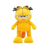 1pc peluche dessin animé jouet peluche jaune Garfield peluche peluche douce poupée (40 cm)